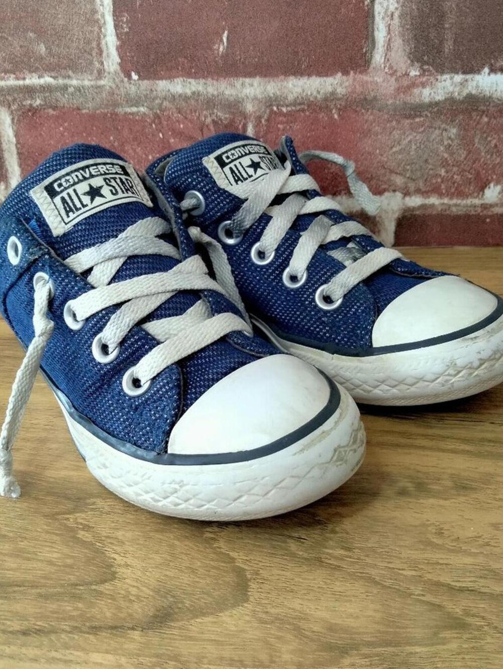Converse Shoes Boys Size 12 Blue Sneakers All star